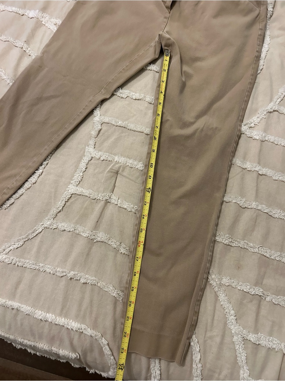 New York & Company Women's Cropped Khaki Chino Pants - Picture 4 of 7